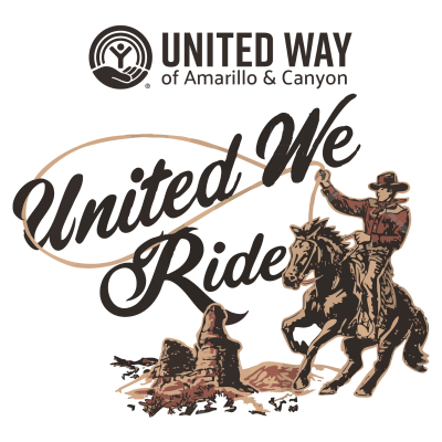 2025 United We Ride fundraising event logo United Way Amarillo